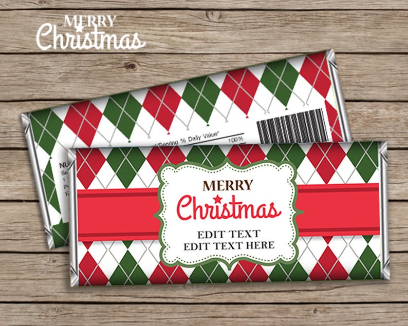 Christmas candy bar christmas labels free christmas printables very merry c...