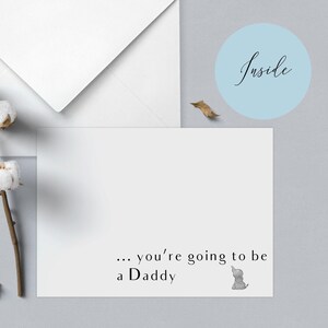 pregnancy announcement, baby announcement cards, announcement to grandparents, husband, baby scan card, we're having a baby, we're pregnant