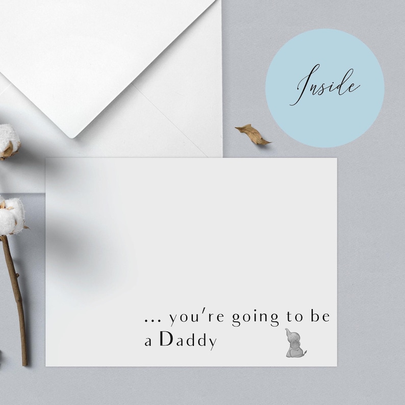 pregnancy announcement, baby announcement cards, announcement to grandparents, husband, baby scan card, we're having a baby, we're pregnant