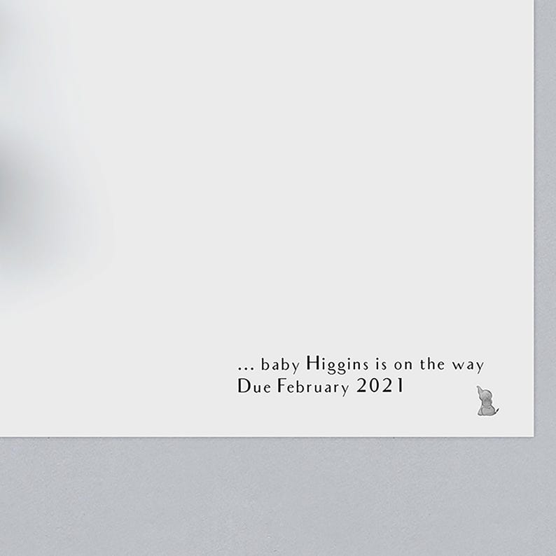 pregnancy announcement, baby announcement cards, announcement to grandparents, husband, baby scan card, we're having a baby, we're pregnant