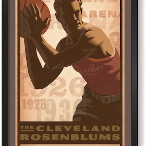 Cleveland Rosenblums Giclee Print Unframed. Etsy