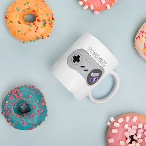 Retro Gamer Mug, video game mug, game controller mug, gift for him, gift for her