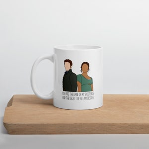 Anthony Kate Bridgerton White glossy mug