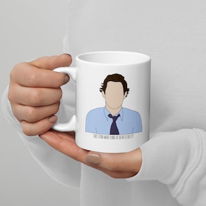 Jim Halpert The Office White glossy mug