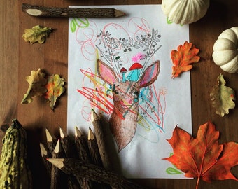 Jeu de coloriage Automne