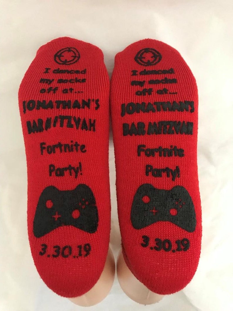 Bat Mitzvah Grippy Socks FREE CUSTOM DESIGN Grippy Socks Etsy