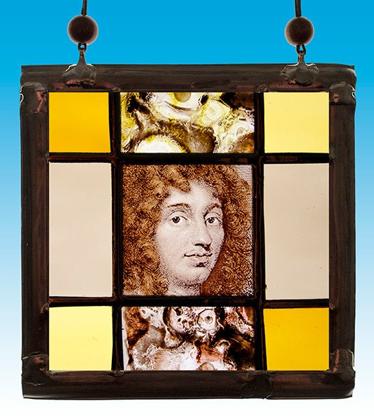 Christiaan Huygens, Christiaan Huygens stained glass, Christiaan