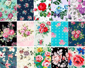 Calcomanías de rosas, transferencias de cerámica de rosas, estilo shabby chic, rosas victorianas, transferencias de cerámica de flores, láminas de calcomanías de cerámica, calcomanías de rosas rosadas, rosas