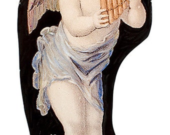 Angel, stained glass fragment, kilnfired glass, antique glass, glass painting angel, classic stained glass, Angel suncatcher, Angel, ангел