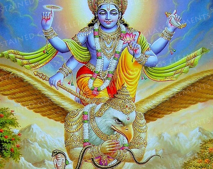 Vishnu ceramic decal, India ceramic decals, Garuda decal, India, exotic decals, Vishnu, Hindu God, 陶瓷贴花, セラミックデカール, keraminiai lipdukai, God