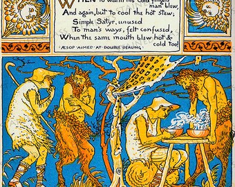 Fable décalque en céramique, décalques en céramique de Walter Crane, transferts d’images chaudes et froides, Stickers pour verre, Stickers pour céramique, décalcomanies émaillage