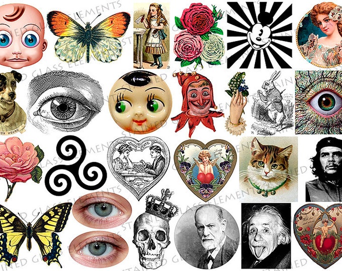 Ceramic Decals StainedGlassElements