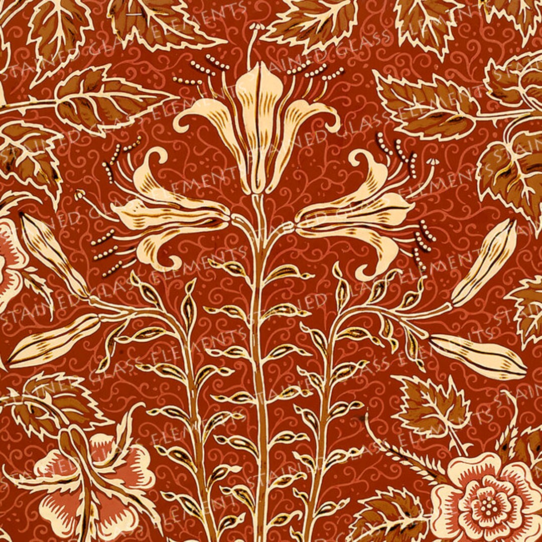 Lilies Ceramic Decal Waterslide Transfer for Ceramics Tiles Etsy