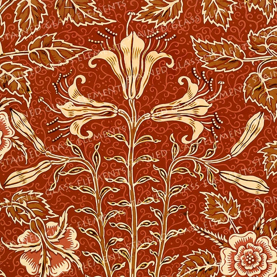 Lilies ceramic decal waterslide transfer for ceramics tiles Etsy