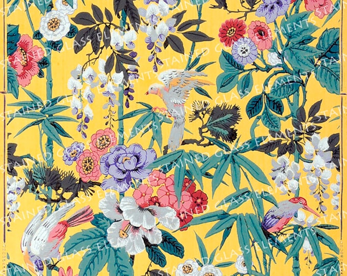 Flower ceramic decal waterslide transfer for ceramics tiles glassfusing enameling beads and mosaic firing temperature 1400-1562 ºF Flowers