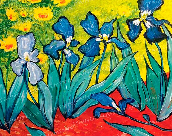 Vincent van Gogh ceramic decal top quality decorative waterslide transfer for ceramics glassfusing enameling firing temperature 1400-1562 ºF