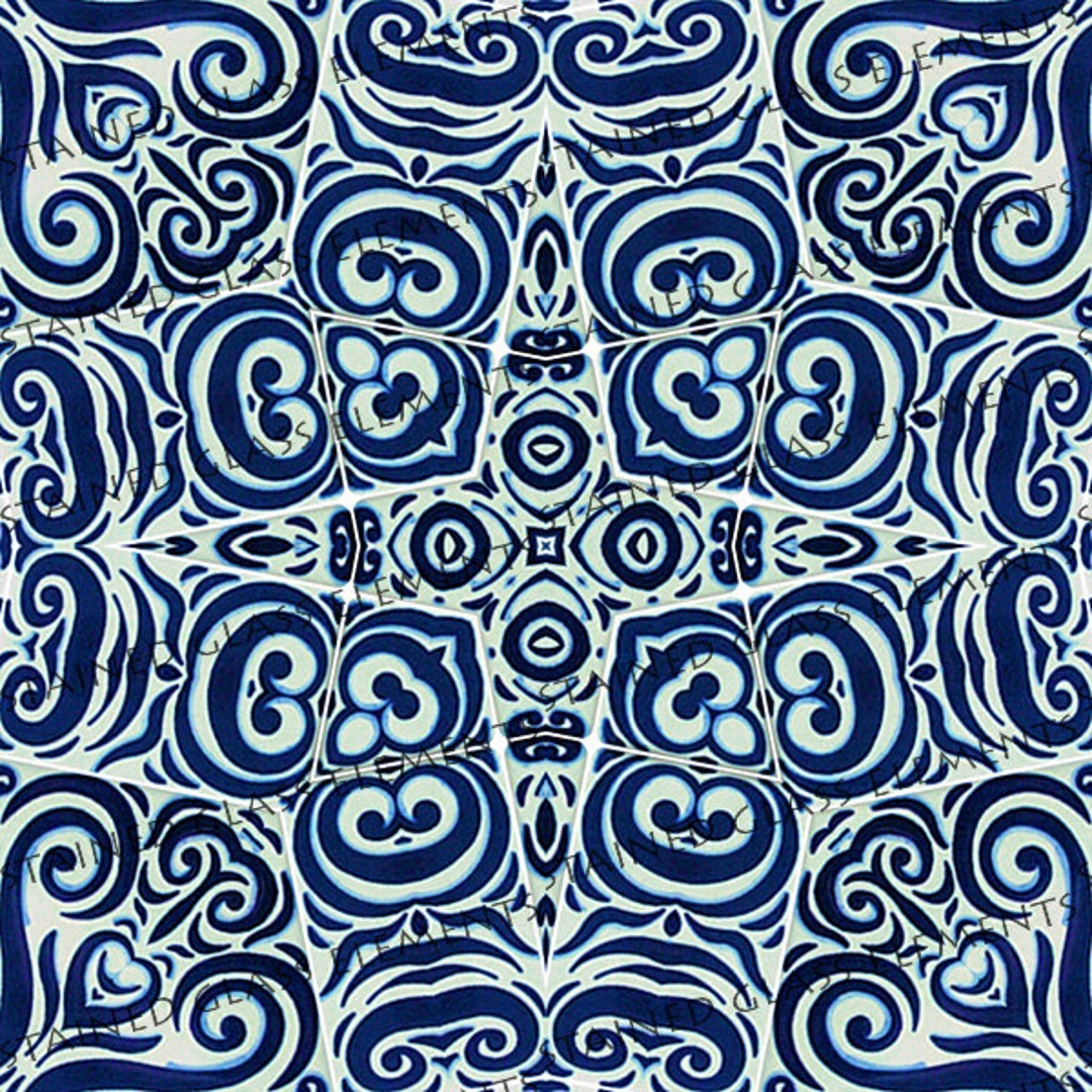 Ceramic Decals Kaleidoscope 750850ºC Fusible Transfers Etsy