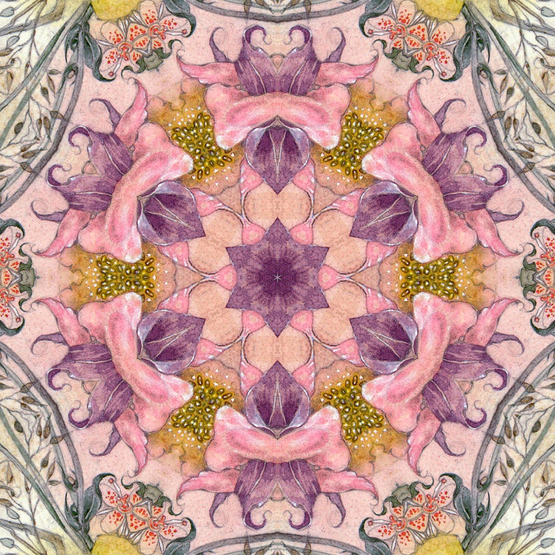 Ceramic Decals Kaleidoscope 750850ºC Fusible Transfers Etsy