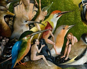Ceramic decal, Hieronymus Bosch, ceramic transfer, 1400-1562 ºF, Hieromymus Bosch ceramic decals, 750-850ºC, decals glass, decals enamelling