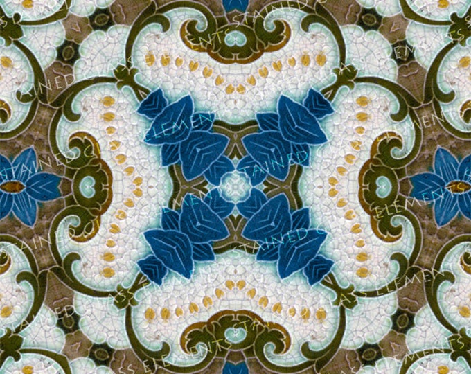 Ceramic decals, kaleidoscope, 750-850ºC, fusible transfers, image transfers, decals for enameling, decals kaleidoscope, decals glassblowing
