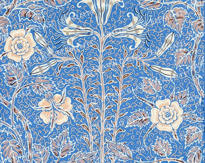 Lilies ceramic decal waterslide transfer for ceramics tiles glassfusing enameling beads and mosaic firing temperature 1400-1562 ºF