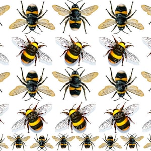 Bees ceramic decals, fusible transfers, transfers fusing, bee, bumblebee ceramic decals, decals glass, decals ceramics, enamel, ハナバチ, Bitės