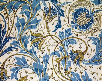 Flowers ceramic decal, Walter Crane ceramic decals, flower ceramic transfers, decals for glass, decals for ceramics, decals for enamelling