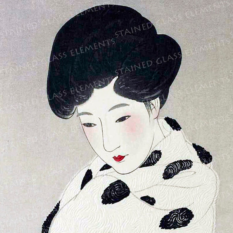 Japan Decal Ceramic Decals Sheet Decals Sheet Japan Geisha - Etsy