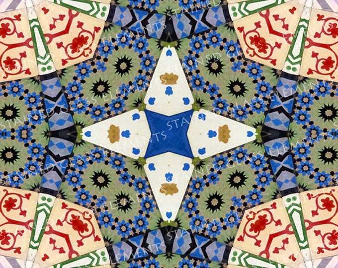 Ceramic decals, kaleidoscope, 750-850ºC, fusible transfers, image transfers, decals for enameling, decals kaleidoscope, decals glassblowing