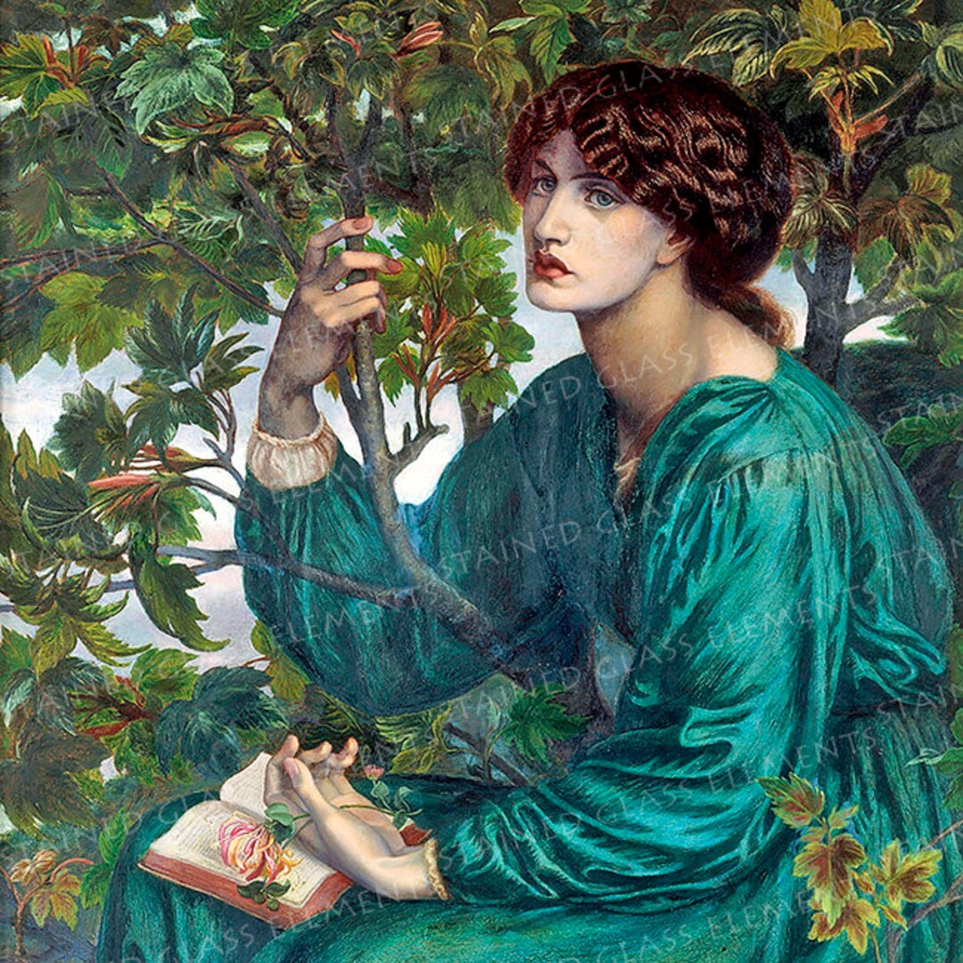 Preraphaelites Ceramic Decal Waterslide Transfer for Ceramics Etsy