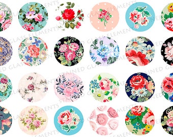 Calcomanías de rosas, calcomanías de cerámica de rosas, rosas victorianas, calcomanías de cerámica de flores, hojas de calcomanías de cerámica, calcomanías de rosas rosadas, rosas shabby chic