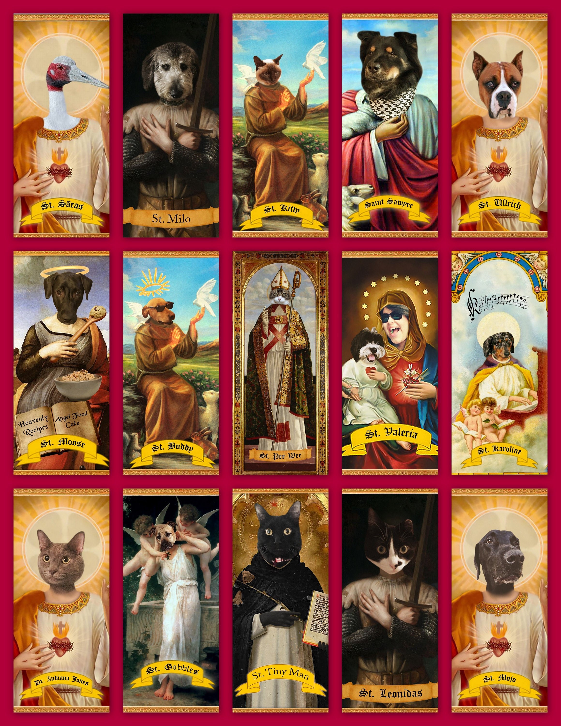 Custom Pet Prayer Candle Dog Saint Candle Saint Yourself Etsy