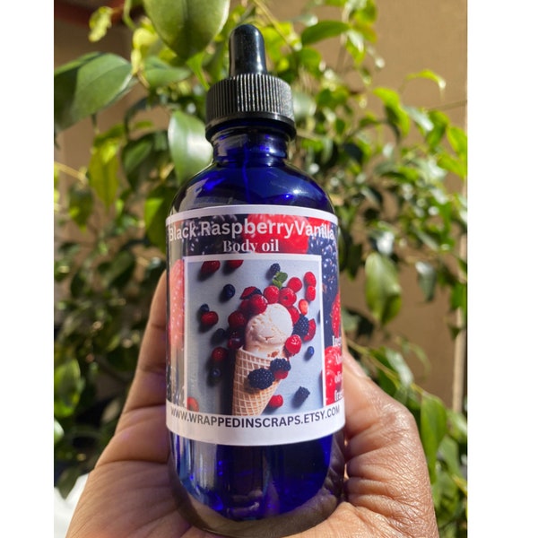 Black Raspberry Vanilla Body Oil