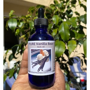 Pure Vanilla bean Body Oil