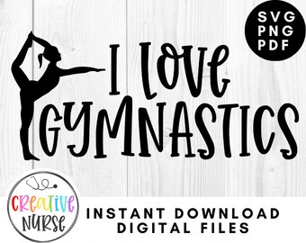 Download Love Gymnastics Svg Etsy