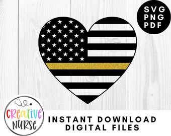 Download Gold Heart Svg Etsy