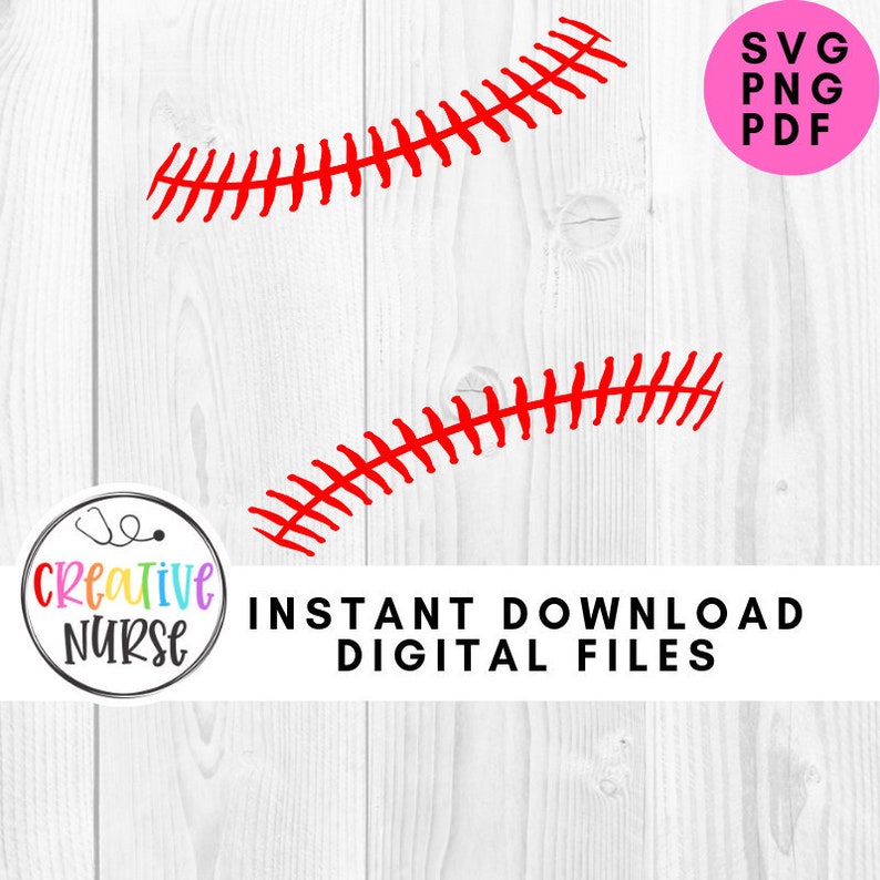 Download Clip Art Softball Lace Svg File Baseball Svg File Cricut Or Silhouette Cut File Softball Svg Softball Stitches Svg Baseball Stitches Svg Art Collectibles