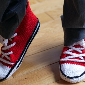 Modèle Converse T39-41 hommes baskets crochetés 画像 2