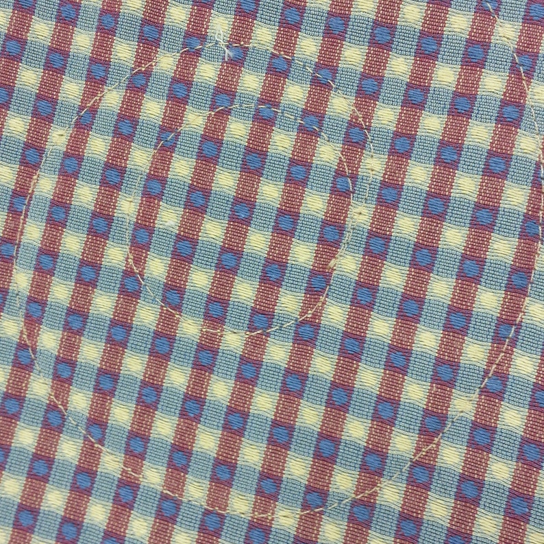 Round Quilted Placemats Rustic Floral in Rust/burnt Orange Etsy