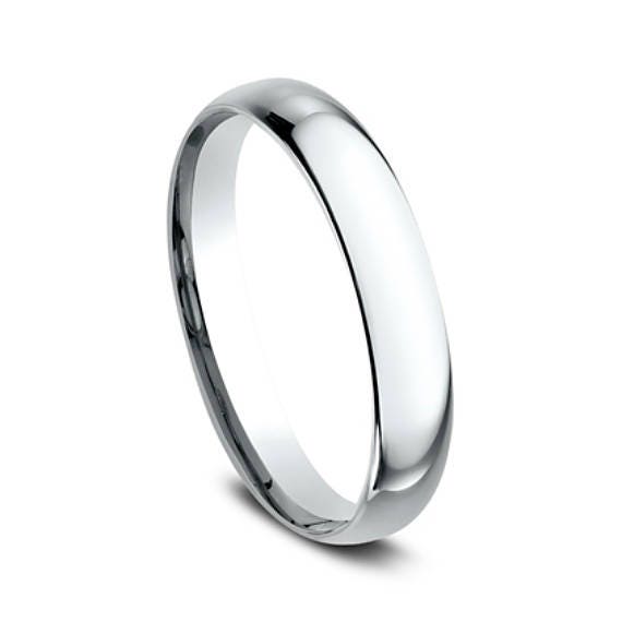10 Size Sterling Silver Light Comfort Fit Band