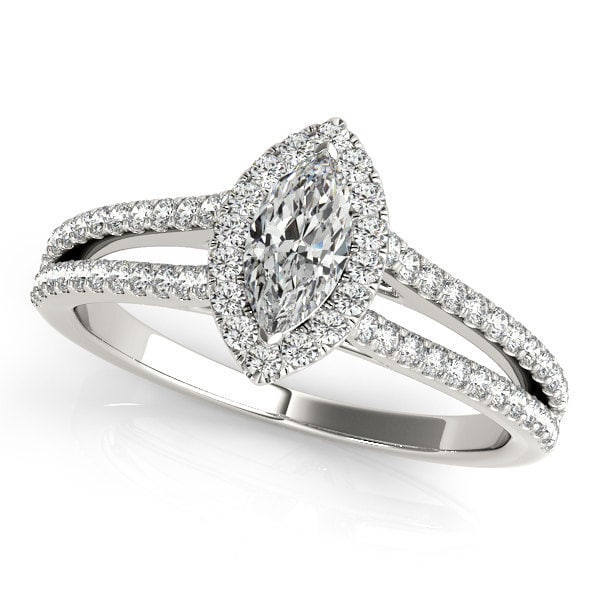 1ct Engagement Ring 1ct diamond ring rose gold engagement | Etsy