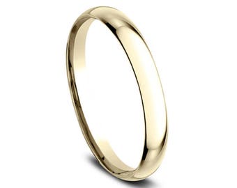 4mm wedding band, 4mm yellow gold wedding band, wedding bands for him and her, 14k gold, wedding bands, 4mm, wedding band, gold wedding band