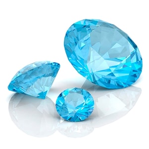 Swiss Blue Topaz Ring, Promise Rings for Women, Promise Rings for ...