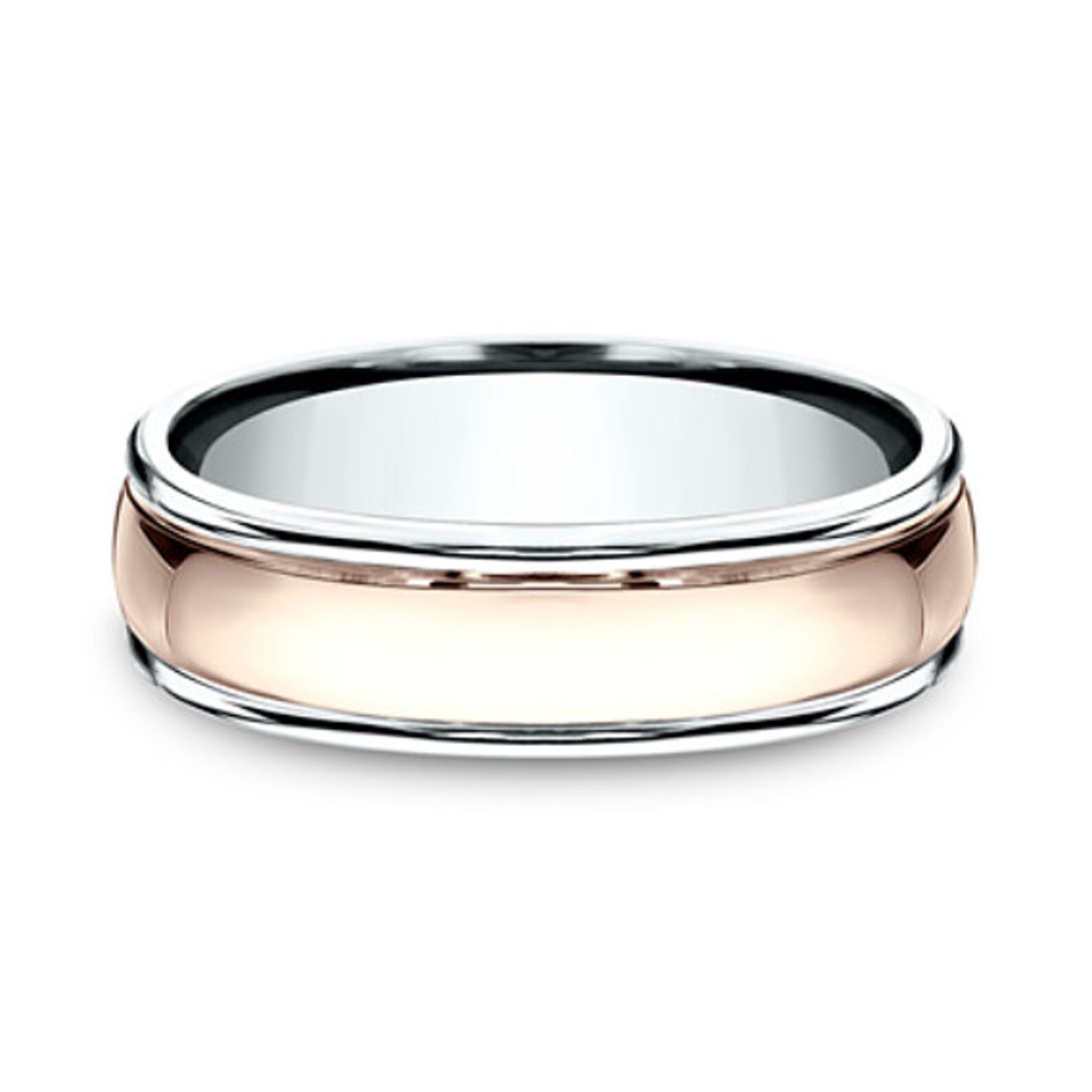 Rose Gold Wedding Band Men's Wedding Bands Rose Gold Etsy