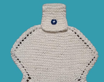 Grammy's Favorite Deluxe Hanging Towel (PATTERN ONLY) ~~ Handmade Knit Kitchen Bath Guest Dish Dishes Cleaning Home Decor Decorative PDF ~~