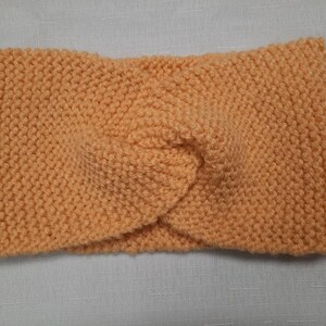 Knitted Headband/Ear Warmer in Maize~~ Handmade Knit Adult Teen Accessory Accessories Warm Winter ~~