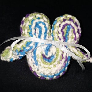 Small Washcloth Owl~~Kitchen Bath Washcloth Dishcloth Cleaning Bathing Knit Handmade ~~