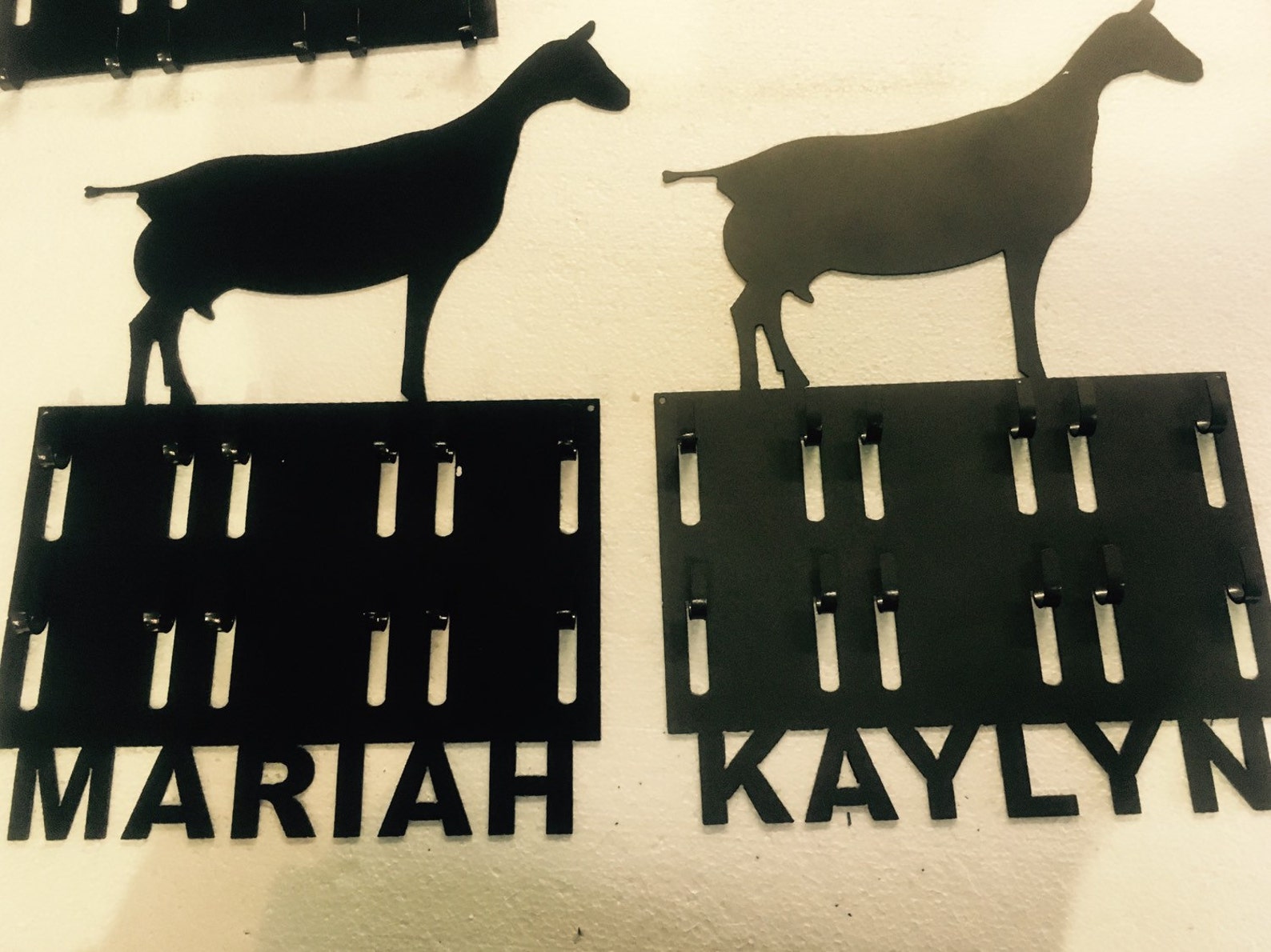 Personalized 6 Belt Buckle Display Rack Livestock and Rodeo Etsy