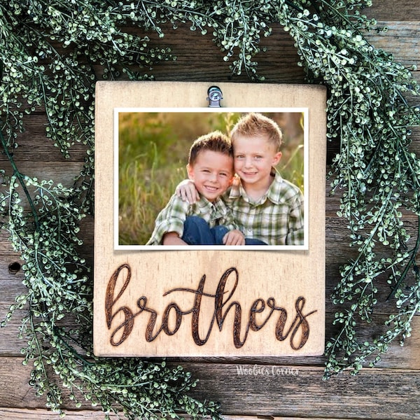 Brothers Frame Etsy