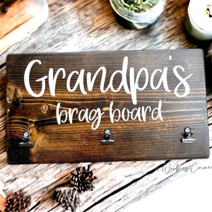 Poppy Gifts | Personalized Fathers Day Gift for Papa | Unique Father's Day Gift | Picture Frame Gift | Photo Gifts for Dad | Thank You Gift